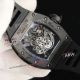 swiss replica Richard Mille RM055 Bubba Watson carbon fiber case rubber strap watch (8)_th.jpg